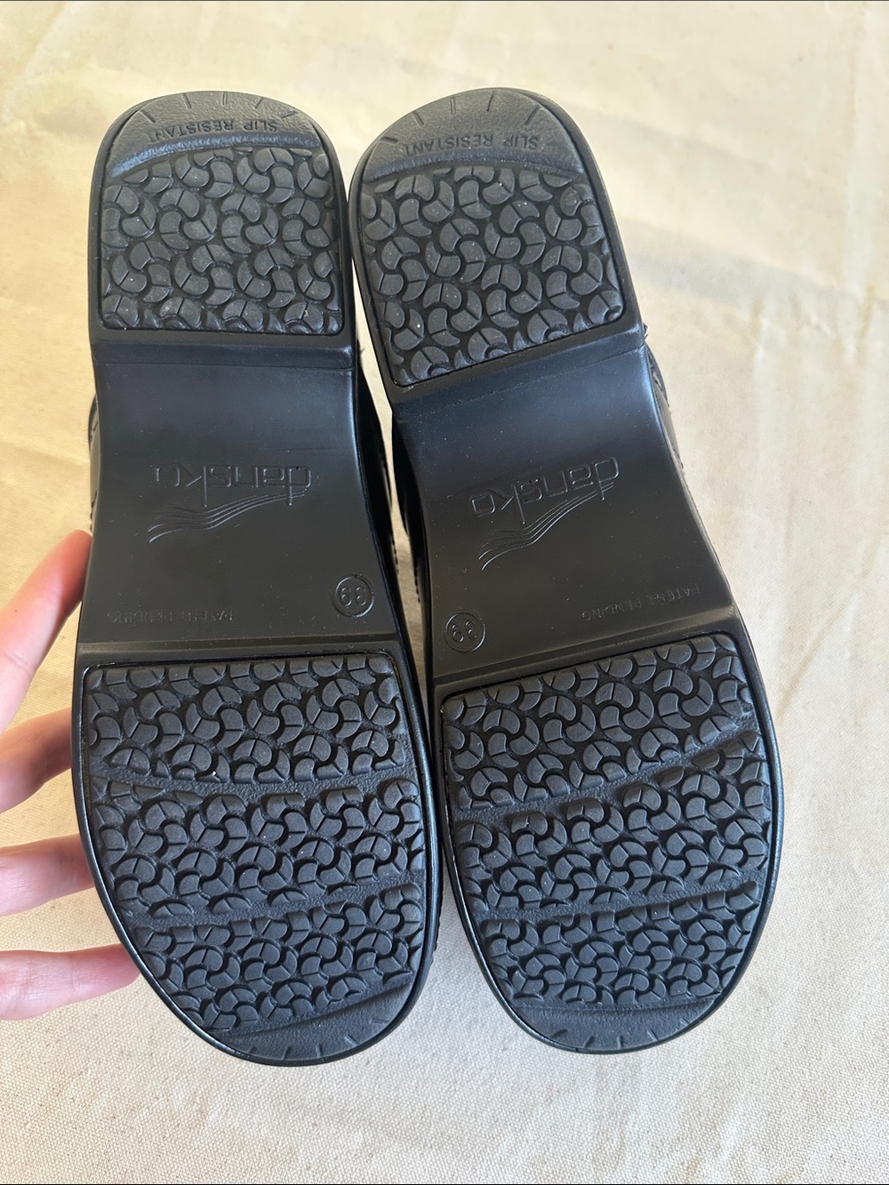 Dansko XP Black Leather Clogs - Picture 6 of 10